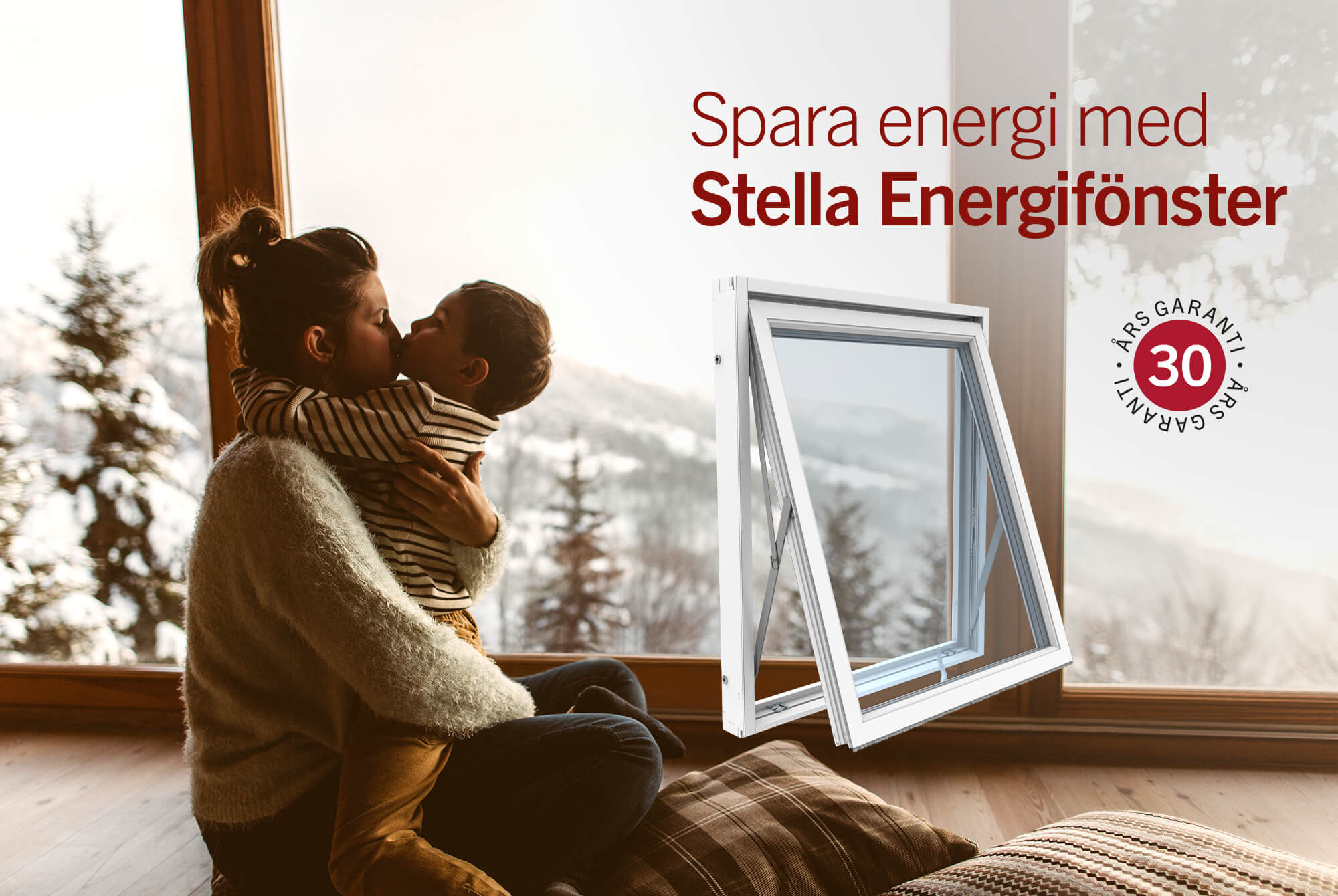 Välj energieffektiva fönster när du ska byta fönster!
